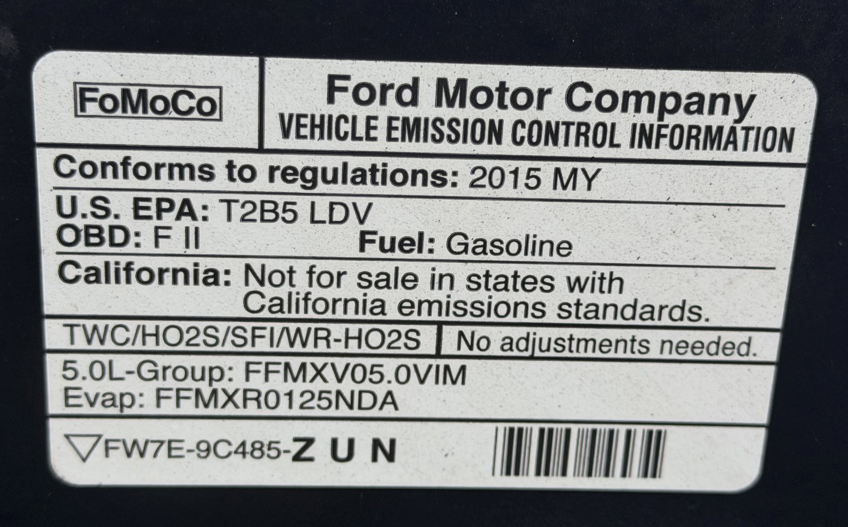 2015 Ford Mustang GT Premium