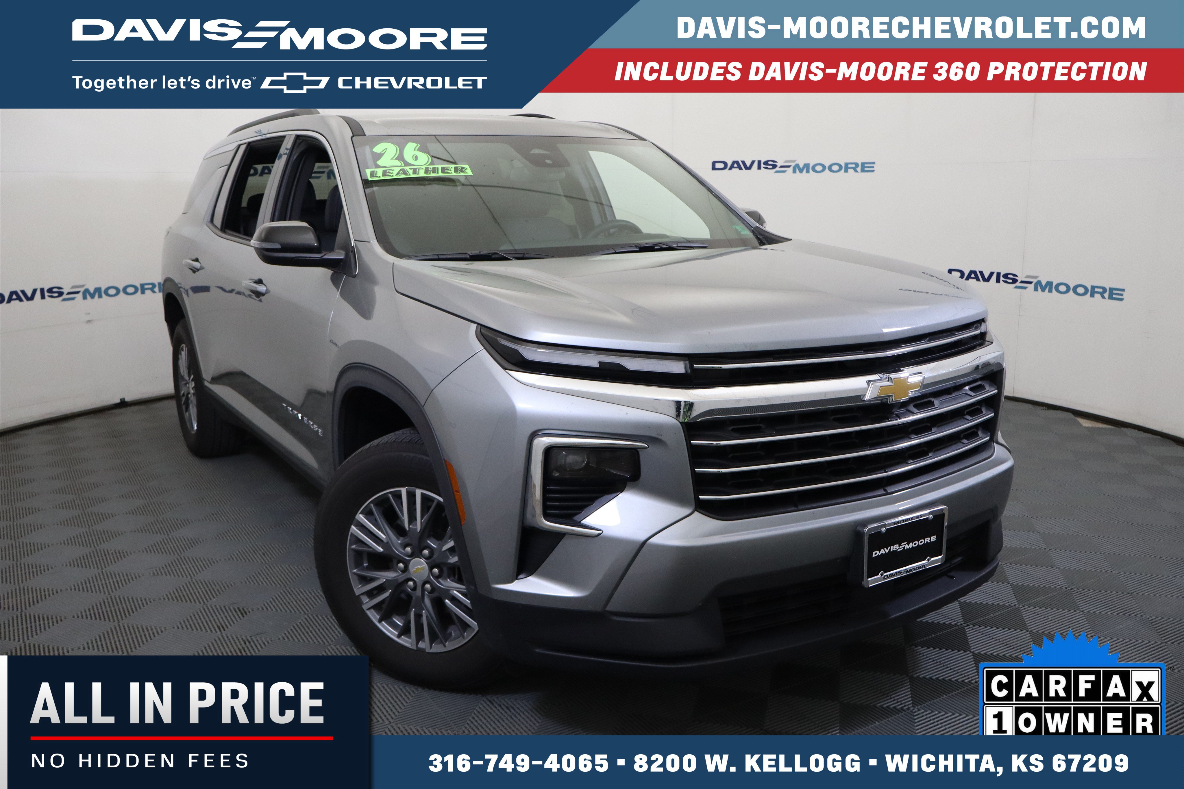 Used 2026 Chevrolet Traverse LT