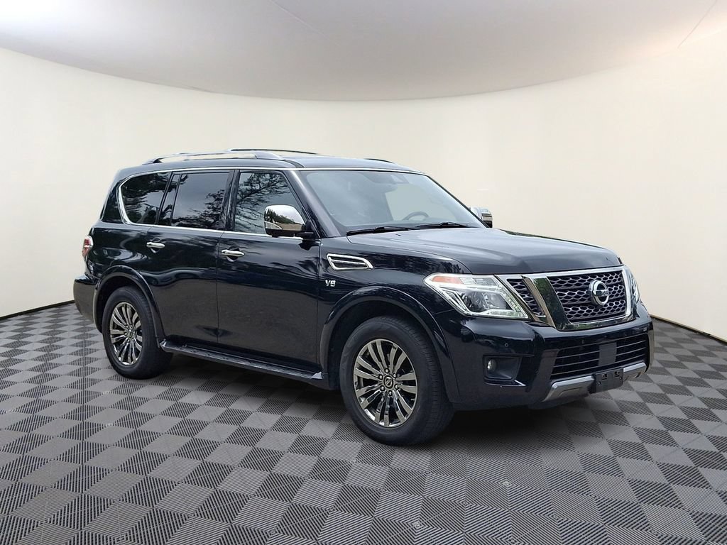 Used 2019 Nissan Armada Platinum w/ Captain's Chairs Package
