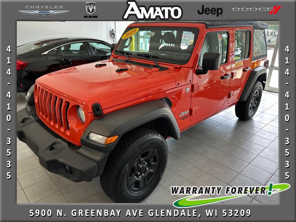 Used 2019 Jeep Wrangler Unlimited Sport