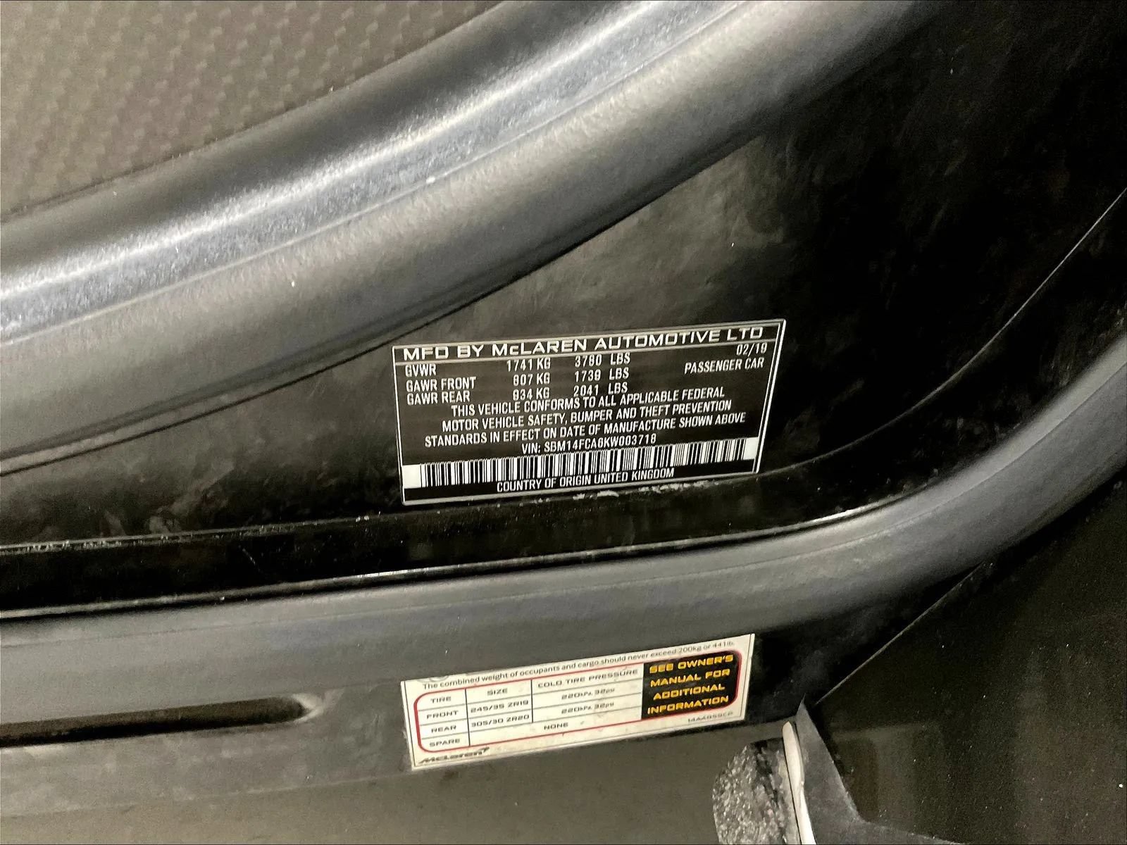 Used 2019 McLaren 720S Performance photo 22
