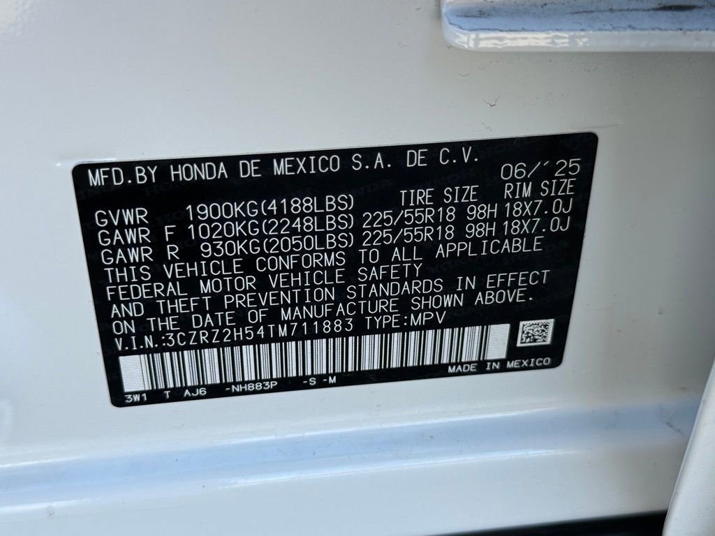 2026 Honda HR-V Sport