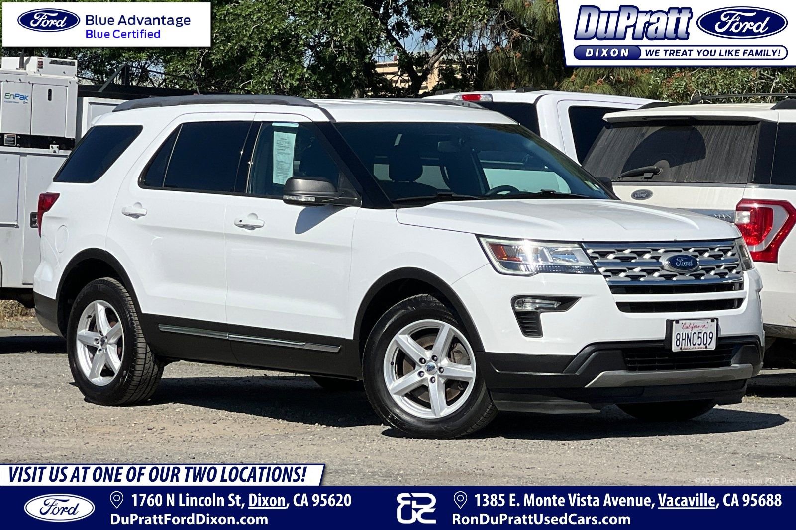 Certified 2019 Ford Explorer XLT w/ Equipment Group 201A