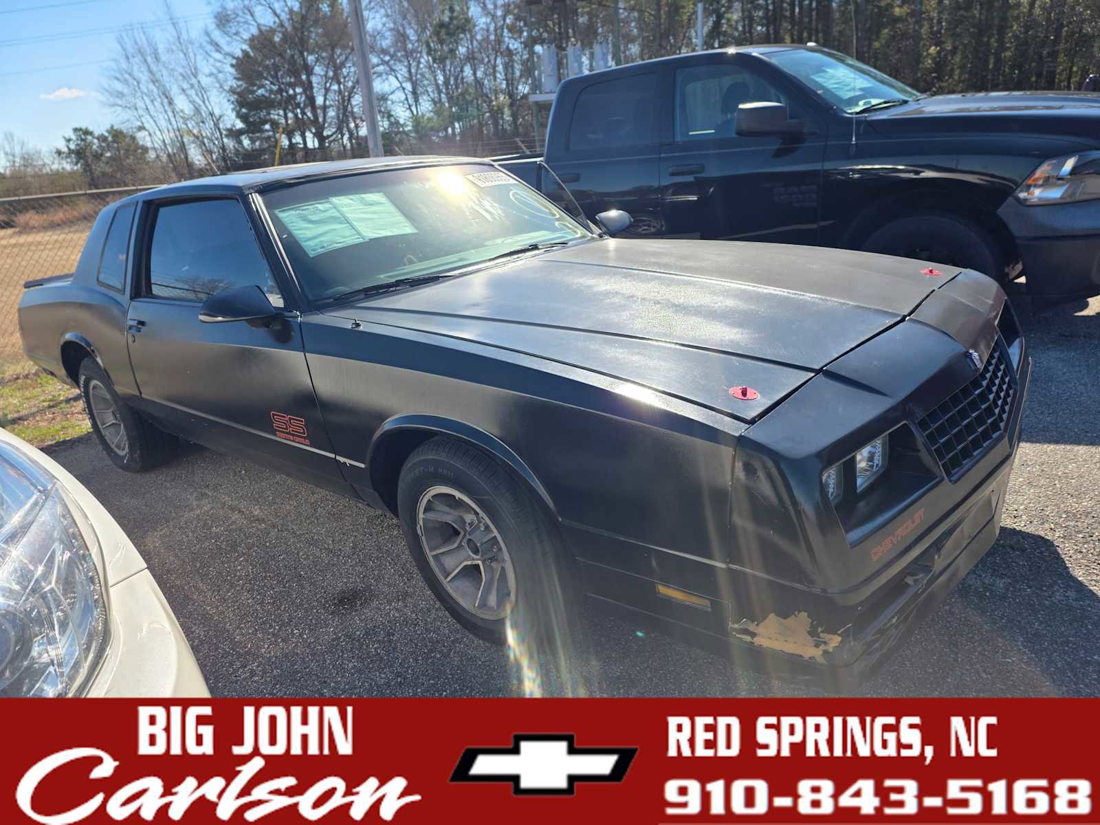 Used 1987 Chevrolet Monte Carlo SS