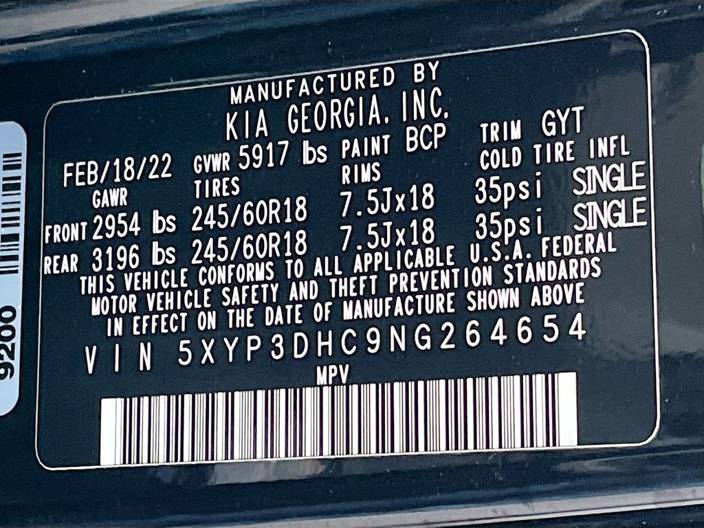 2022 Kia Telluride EX