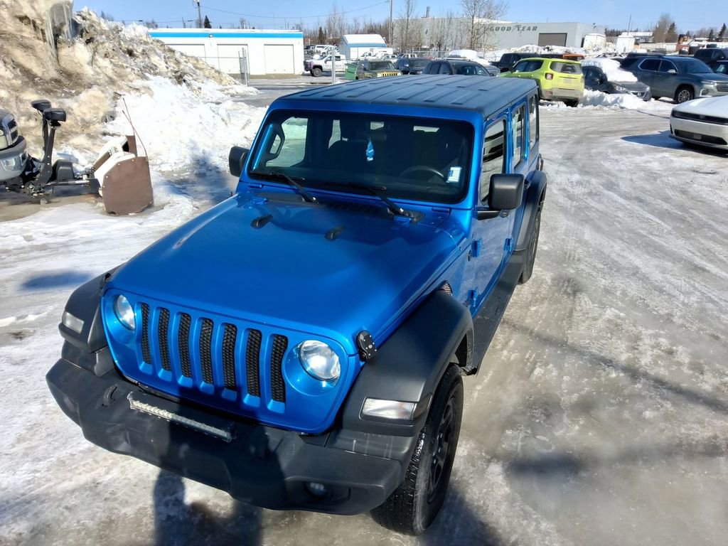 Certified 2021 Jeep Wrangler Unlimited Sport