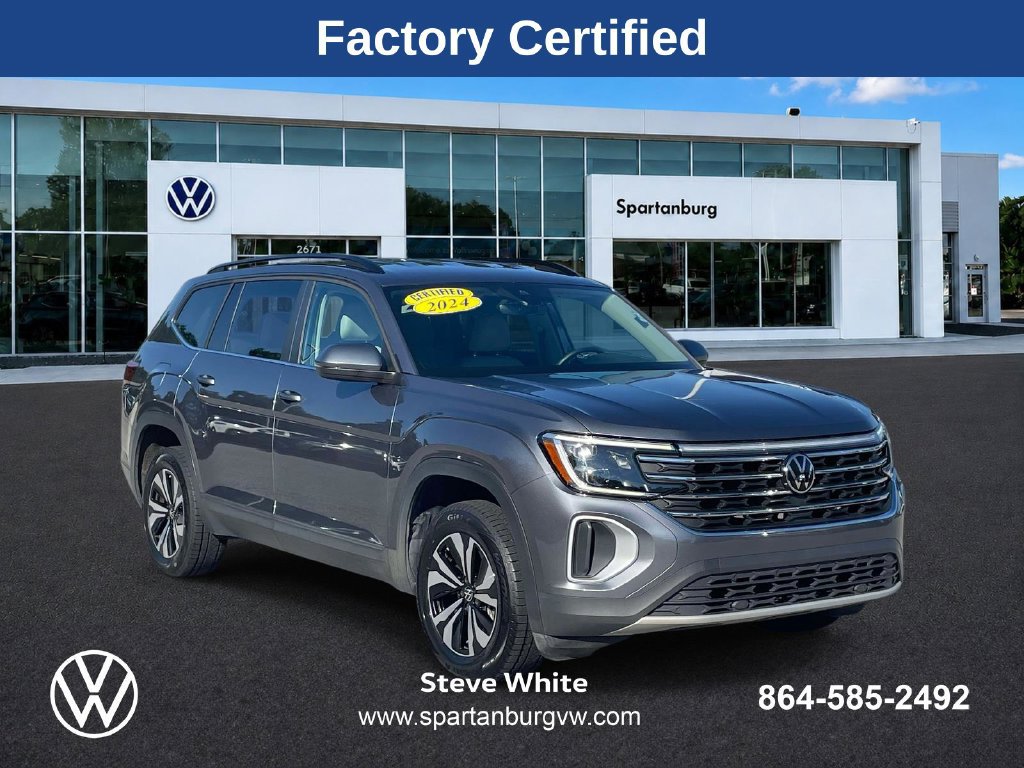 Certified 2024 Volkswagen Atlas SE