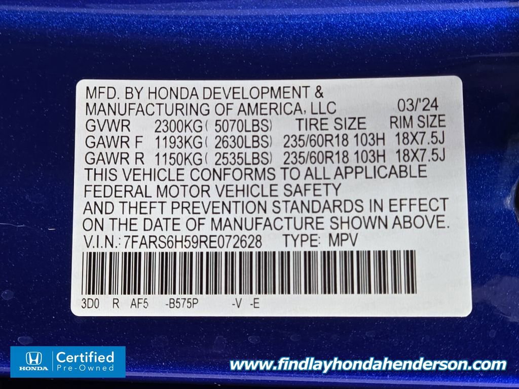 2024 Honda CR-V Sport