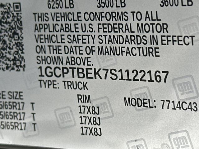 2025 Chevrolet Colorado W/T