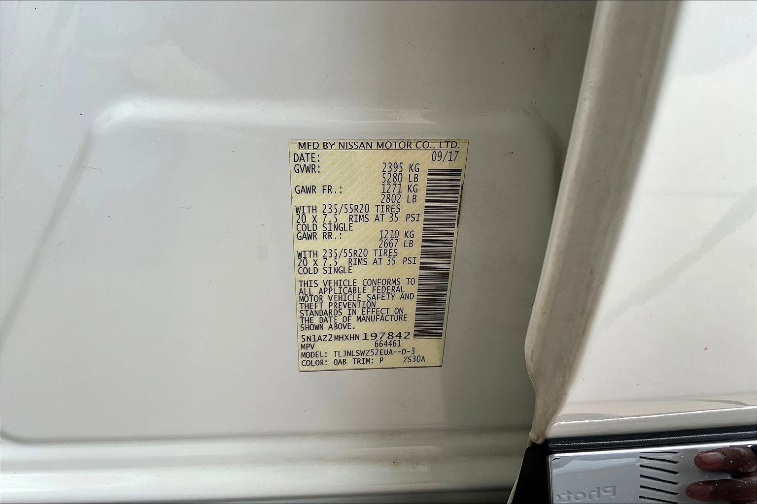 2017 Nissan Murano Platinum