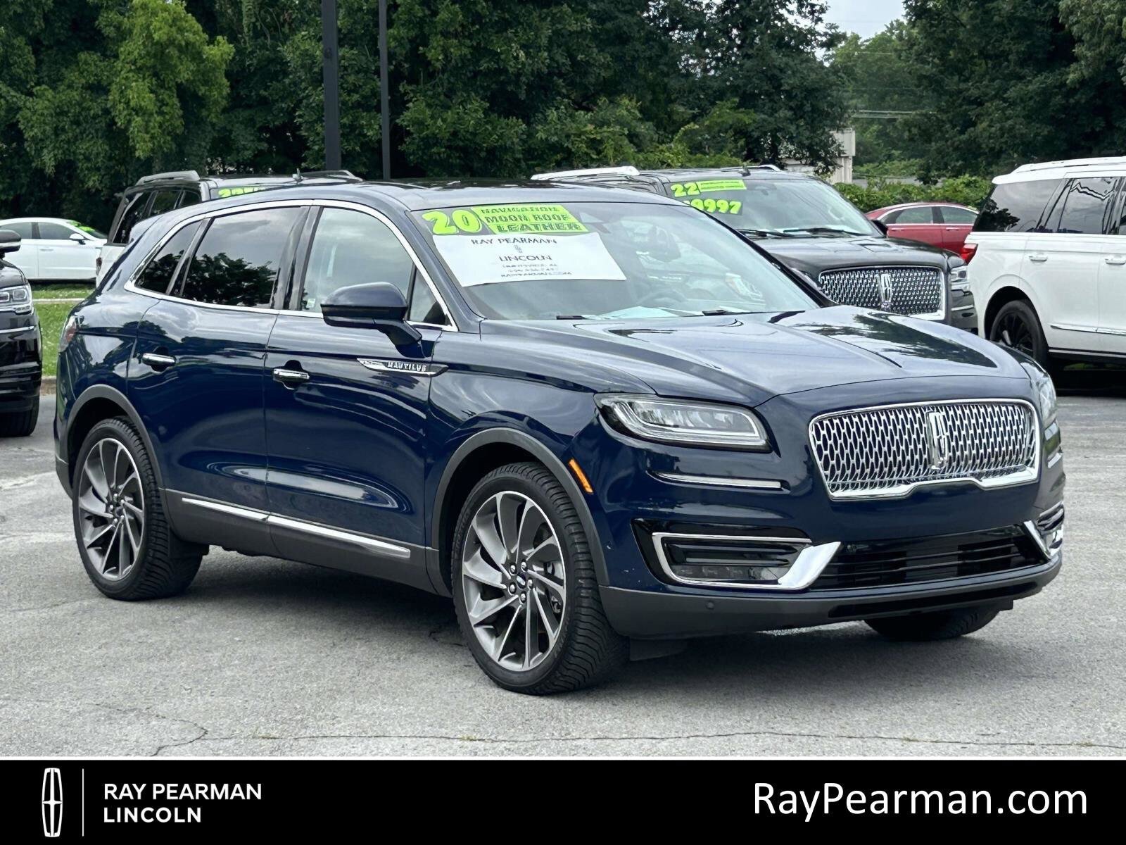 Used 2020 Lincoln Nautilus Reserve w/ Equipment Group 201A