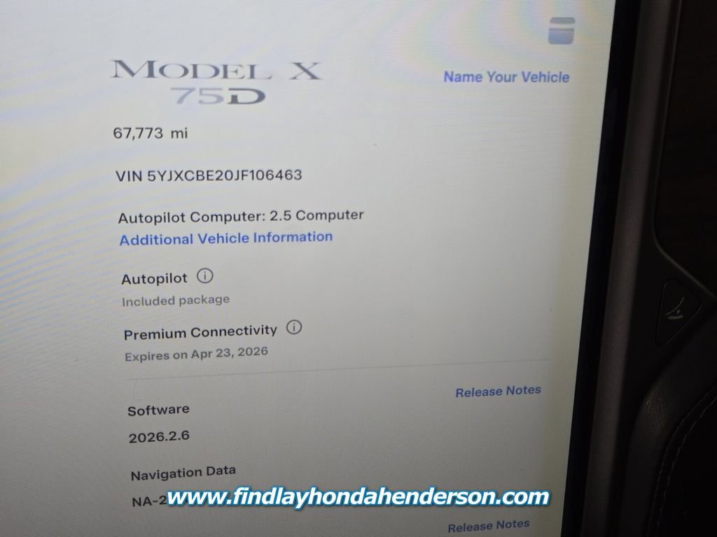 2018 Tesla Model X 75D