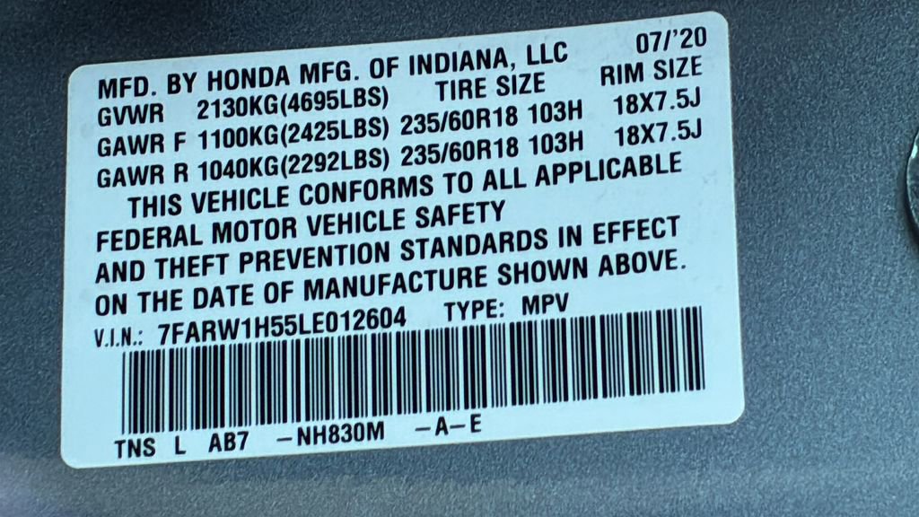 2020 Honda CR-V EX