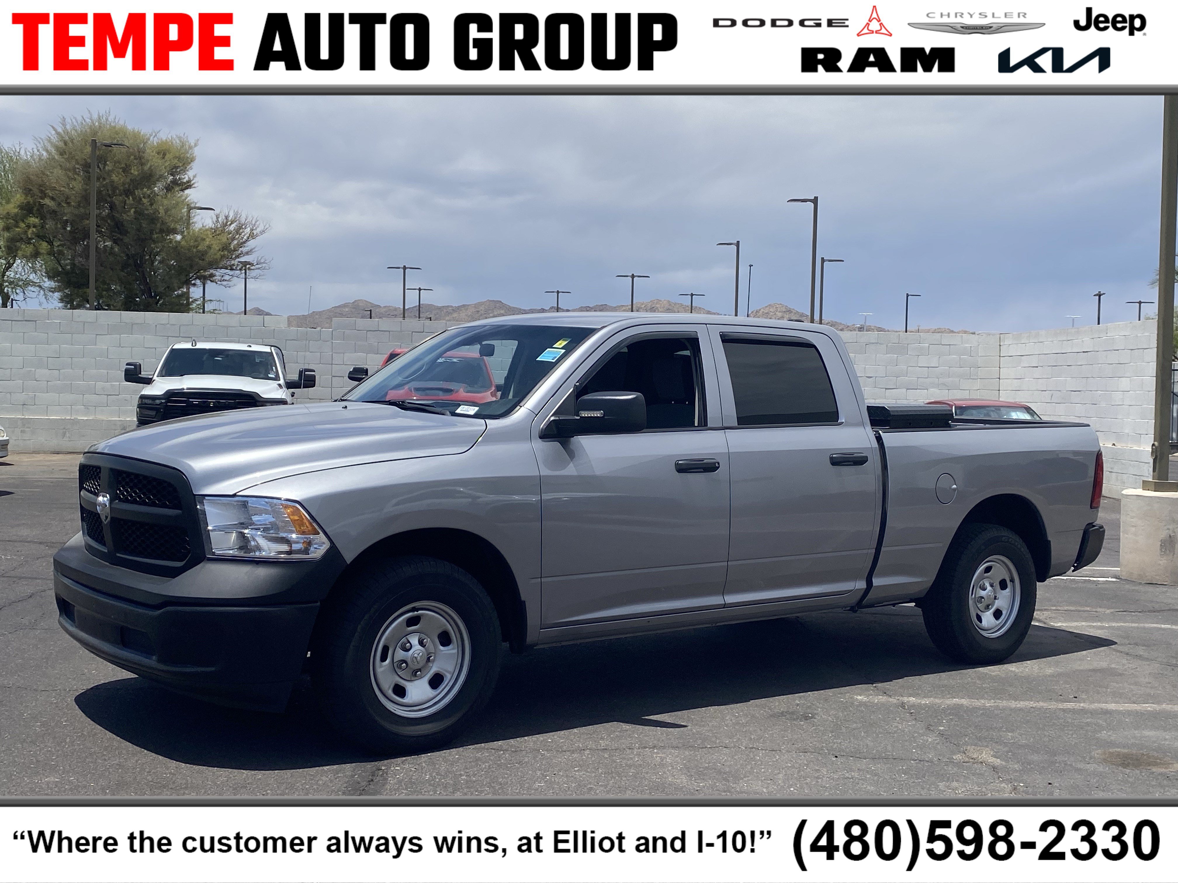 Certified 2023 RAM 1500 Tradesman w/ Popular Equipment Group
