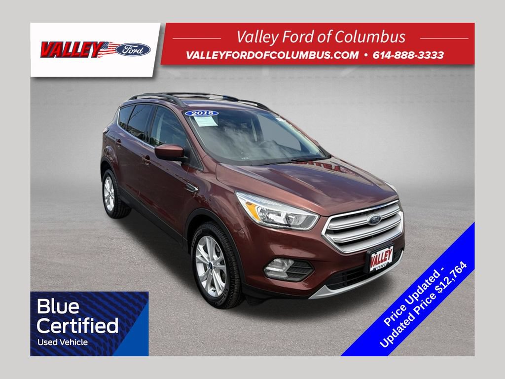 Certified 2018 Ford Escape SE w/ SE Sync 3 Package