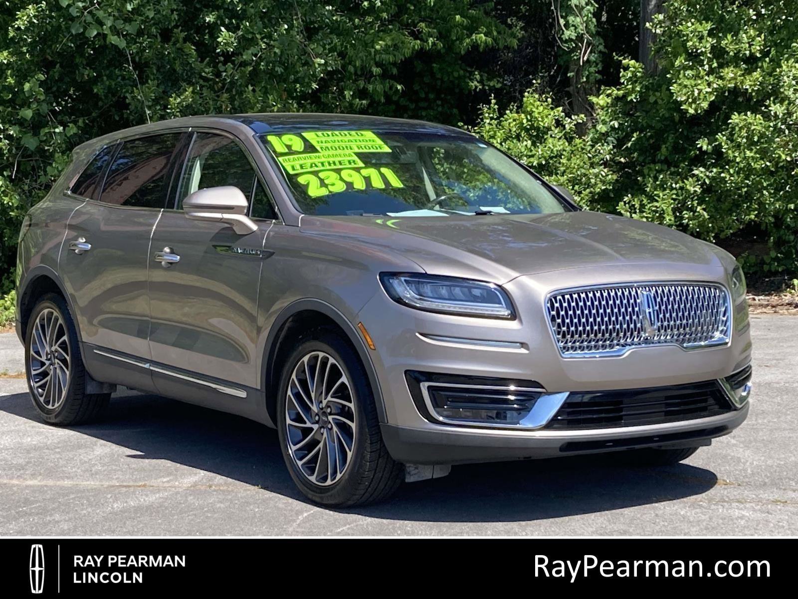 Used 2019 Lincoln Nautilus Reserve w/ Cargo Utility Package