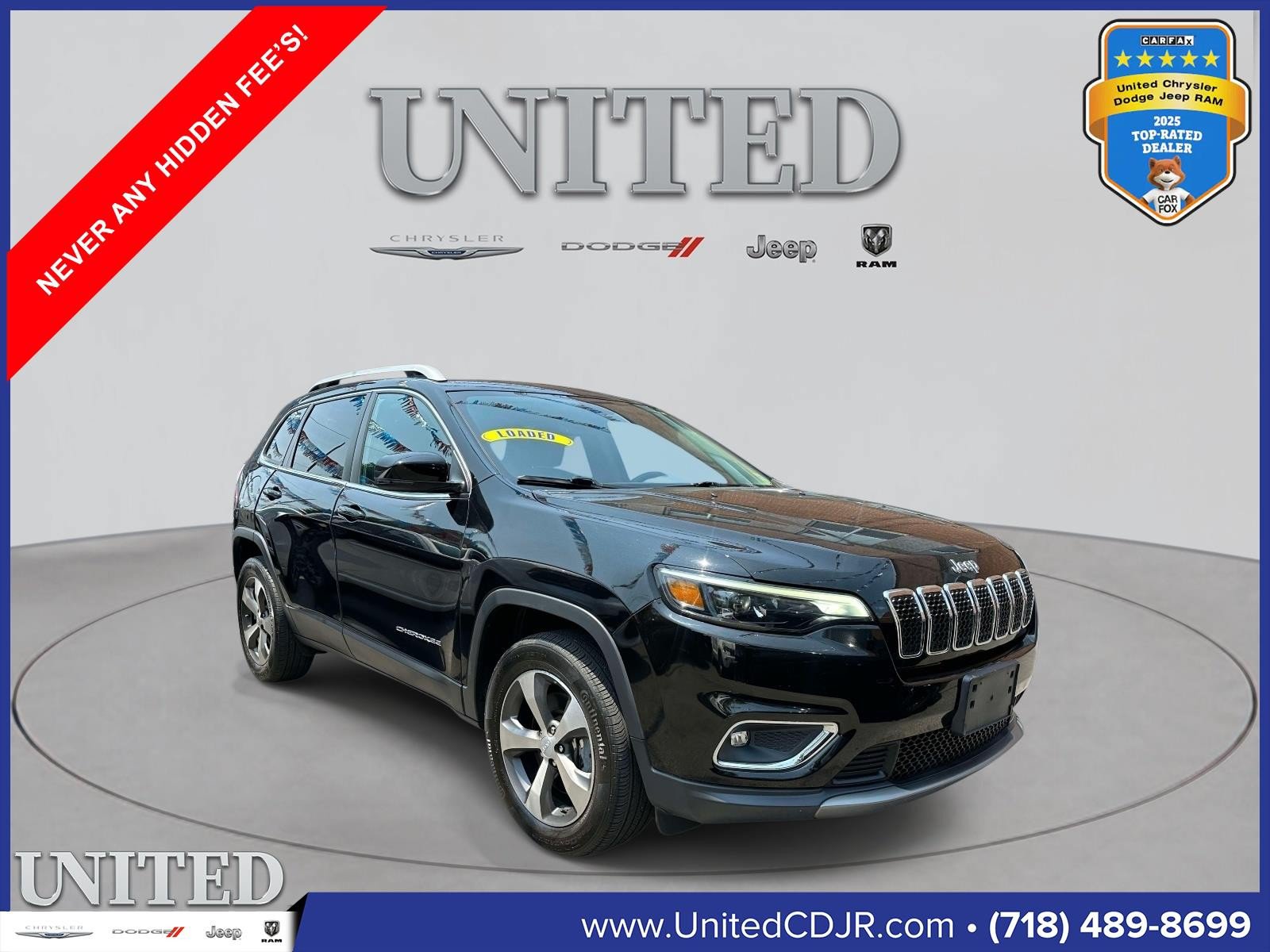 Certified 2020 Jeep Cherokee Limited