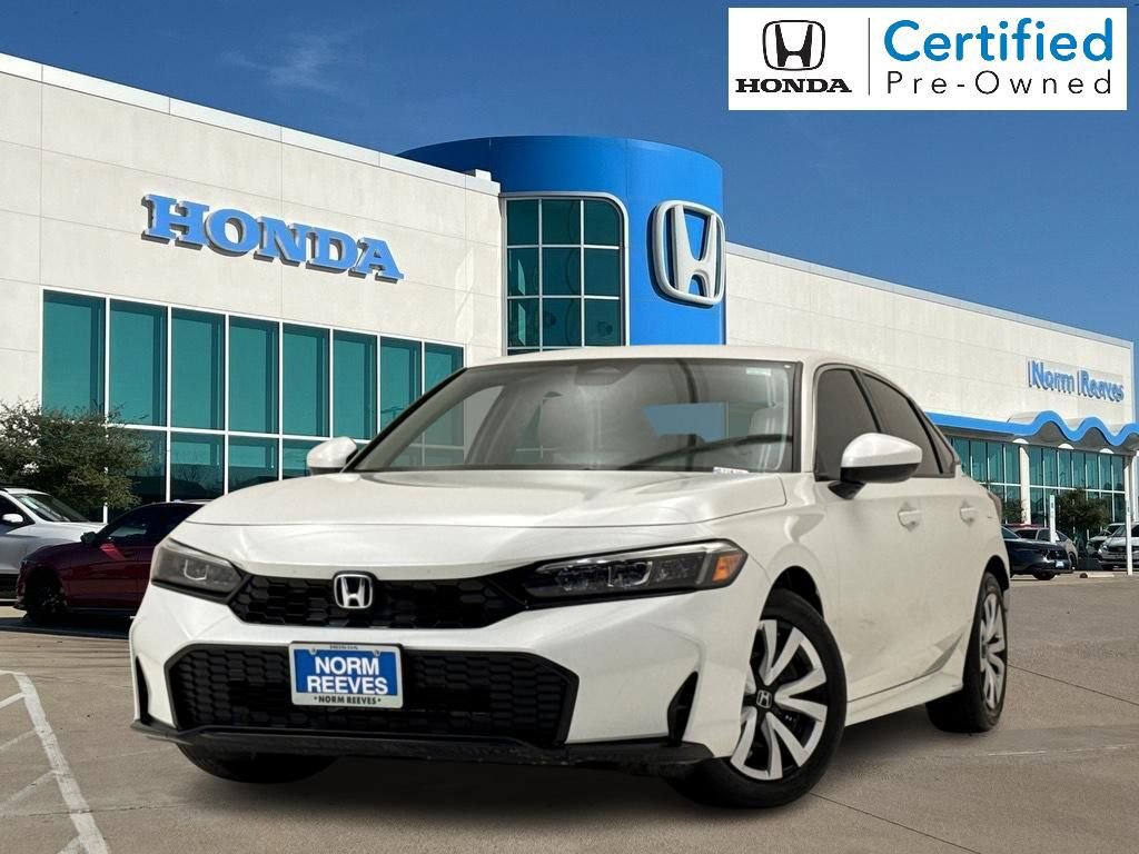 Certified 2025 Honda Civic LX
