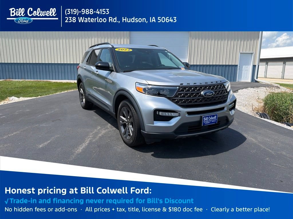Certified 2022 Ford Explorer XLT w/ Equipment Group 202A