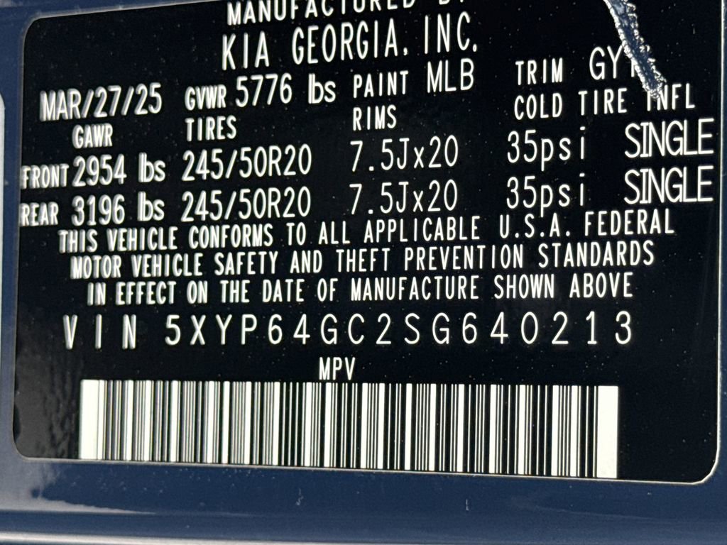 2025 Kia Telluride S