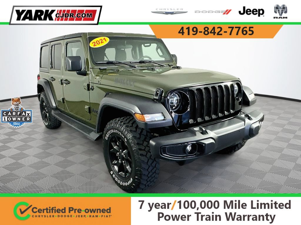 Used 2021 Jeep Wrangler Unlimited Sport