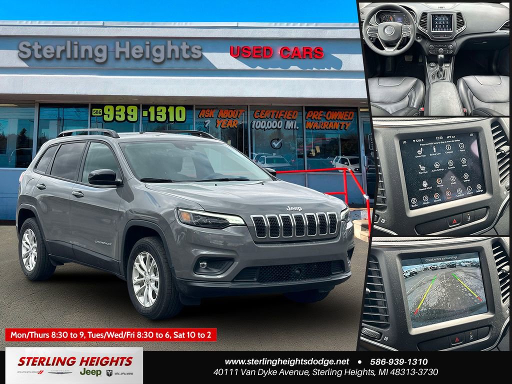 Used 2022 Jeep Cherokee Latitude Lux