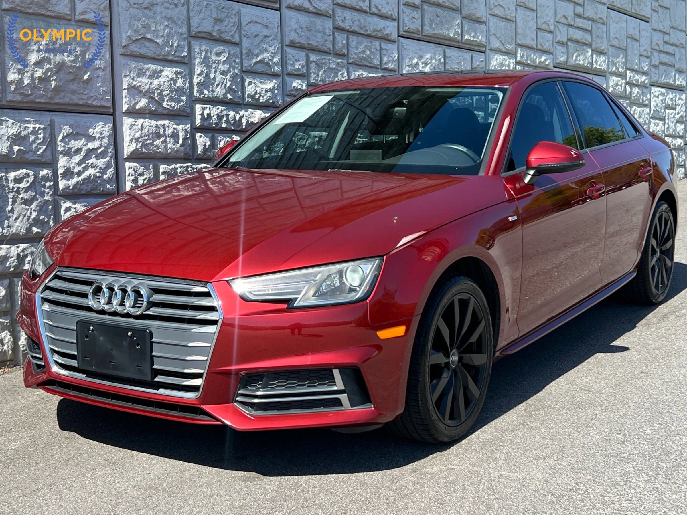 2018 Audi A4 2.0T Ultra Premium