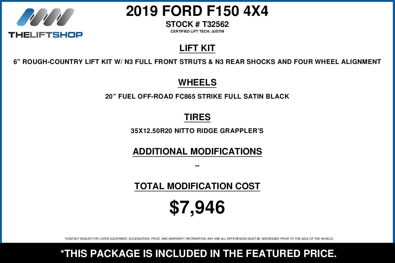 2019 Ford F150 Platinum