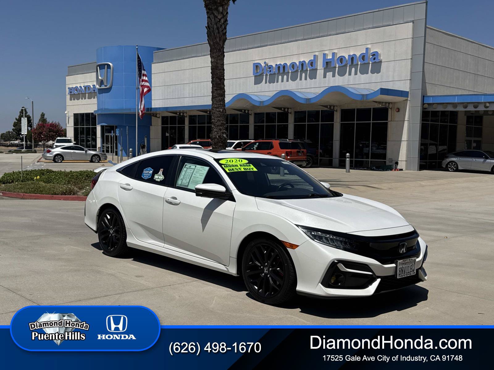 Used 2020 Honda Civic Si