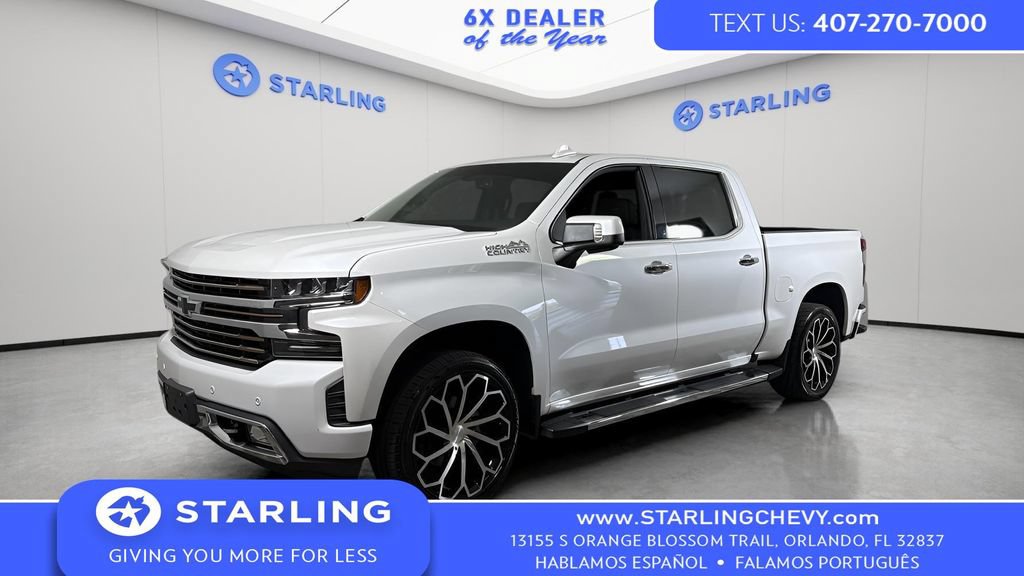 Used 2020 Chevrolet Silverado 1500 High Country w/ Z71 Off-Road Package