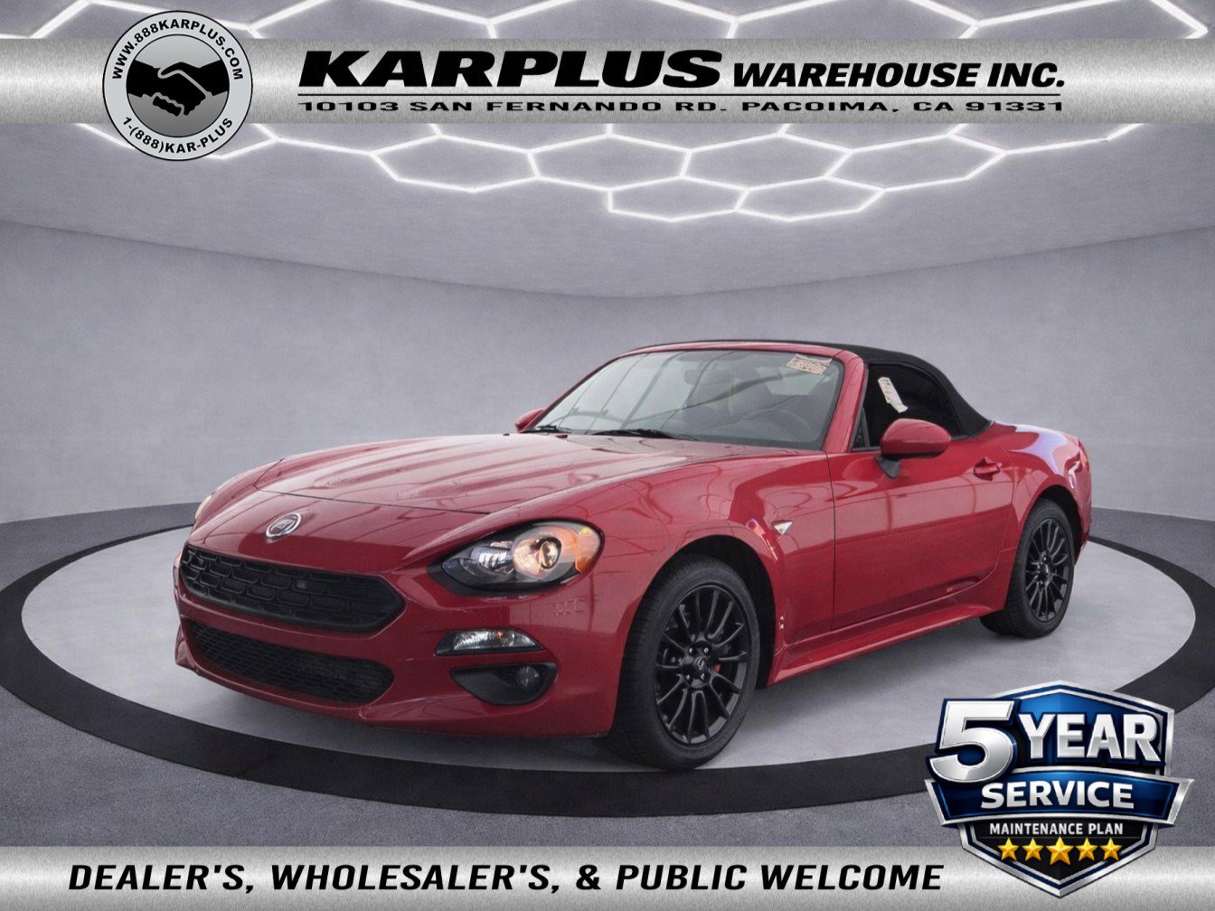 Used 2018 FIAT 124 Spider Classica w/ Technology & Siriusxm Group
