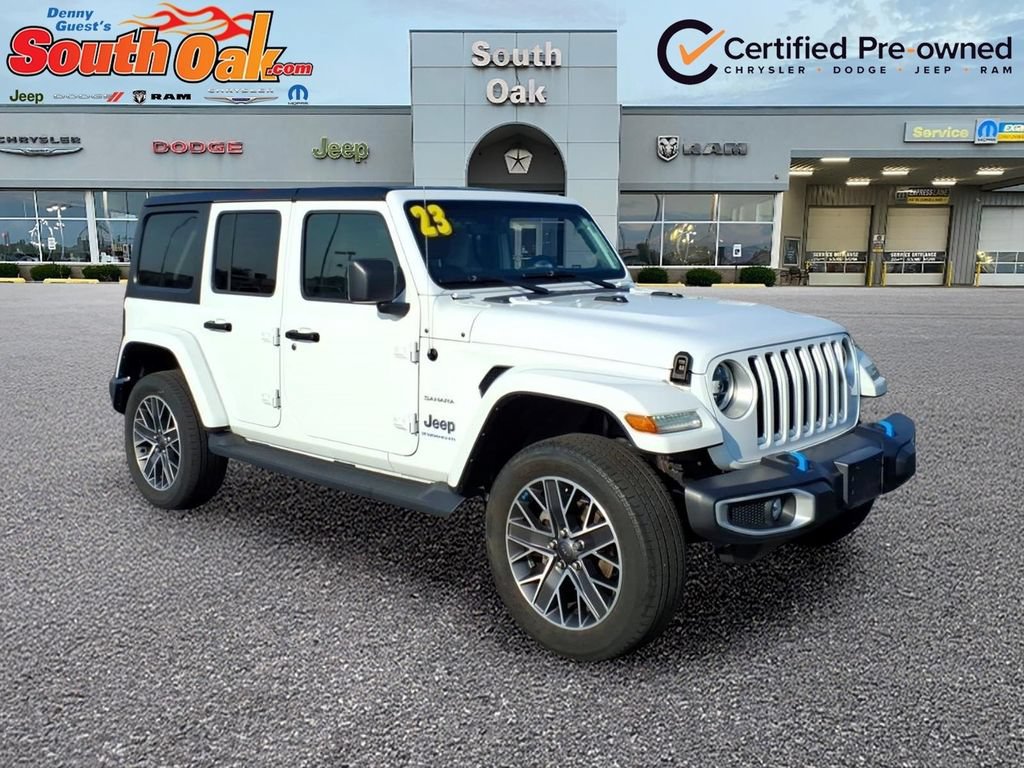Certified 2023 Jeep Wrangler Unlimited Sahara w/ Cold Weather Group