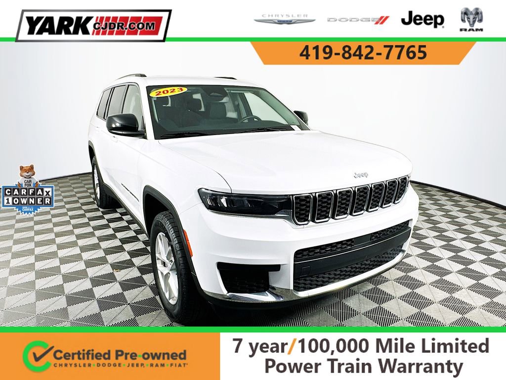 Certified 2023 Jeep Grand Cherokee L Laredo w/ Luxury Tech Group I