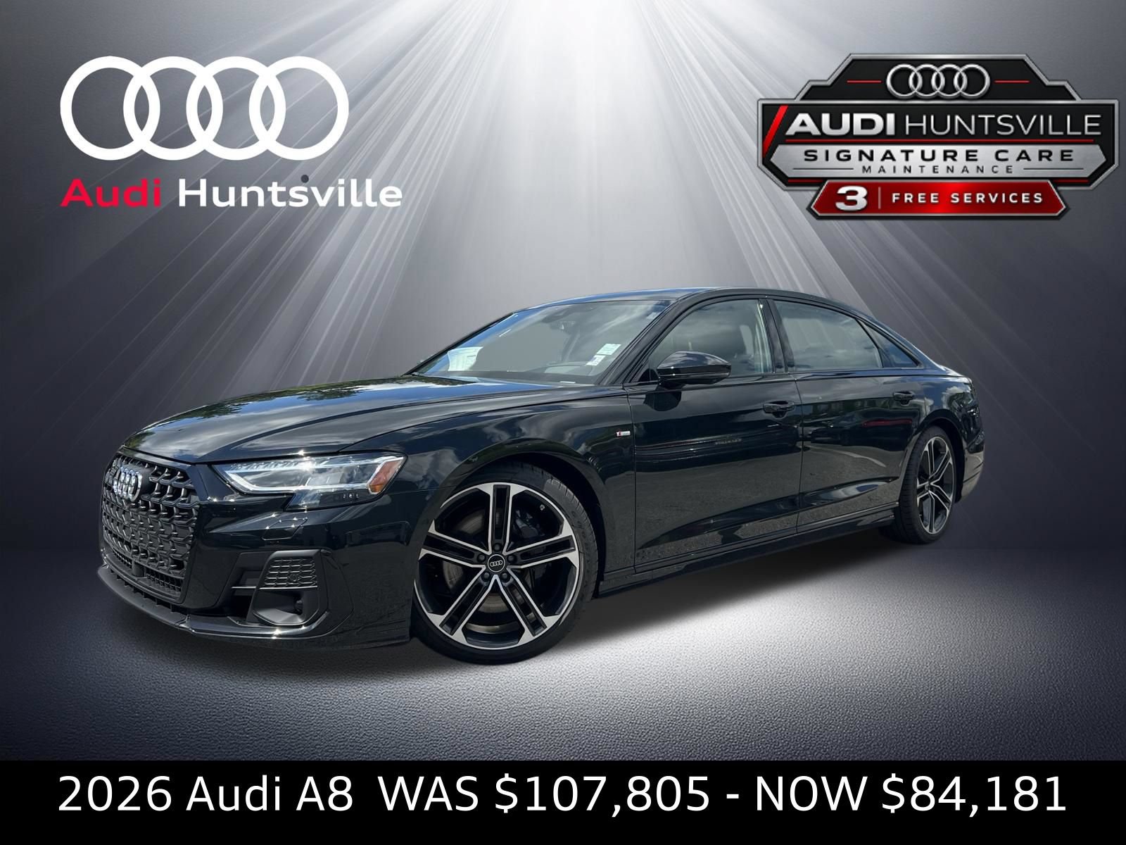 New 2026 Audi A8 L 3.0T