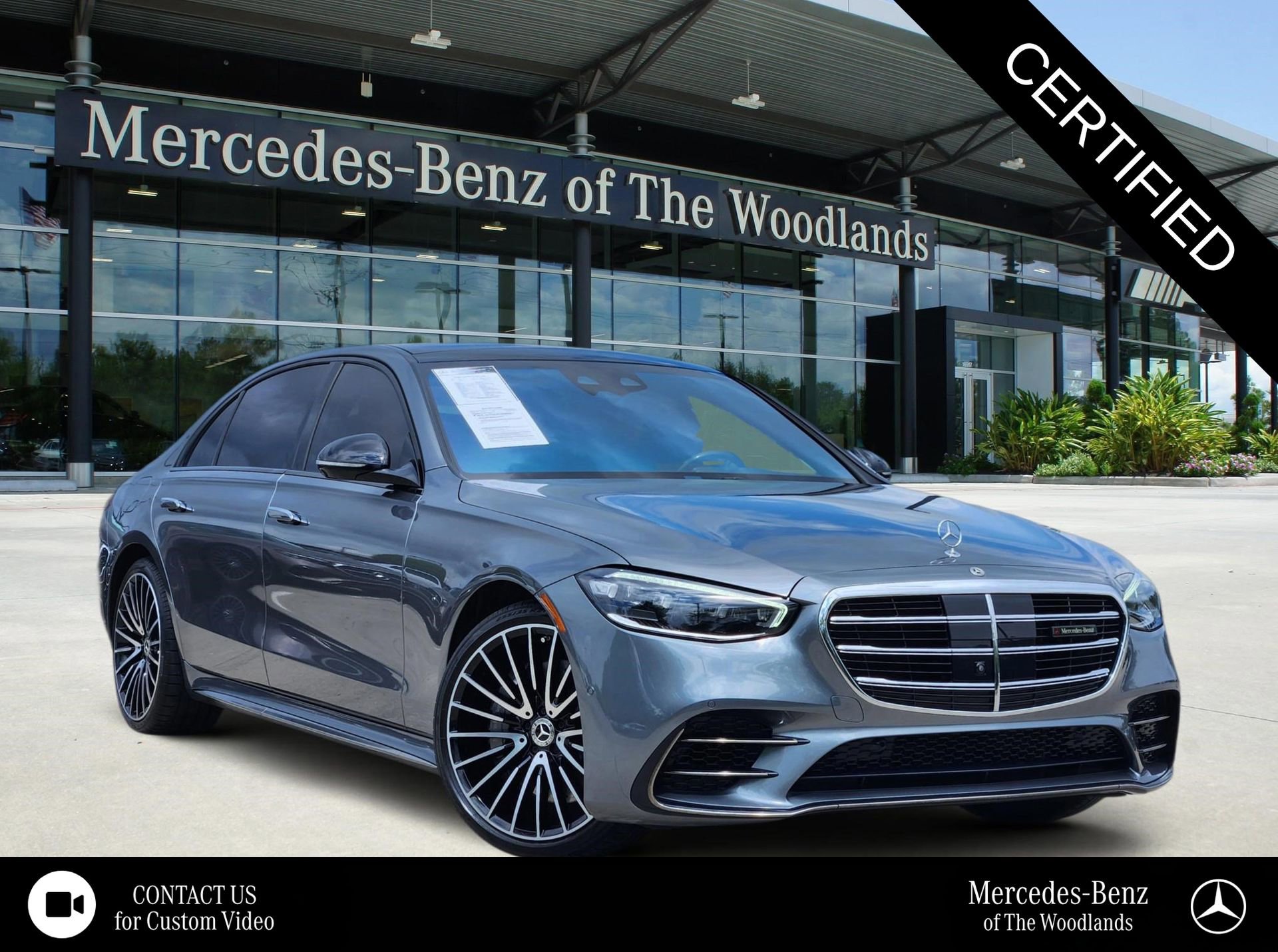 Certified 2023 Mercedes-Benz S 580 4MATIC Sedan w/ AMG Line