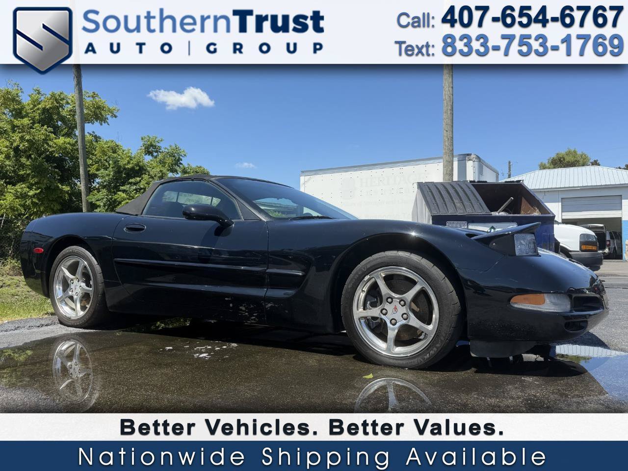 Used 2000 Chevrolet Corvette Convertible w/ Performance Handling Pkg