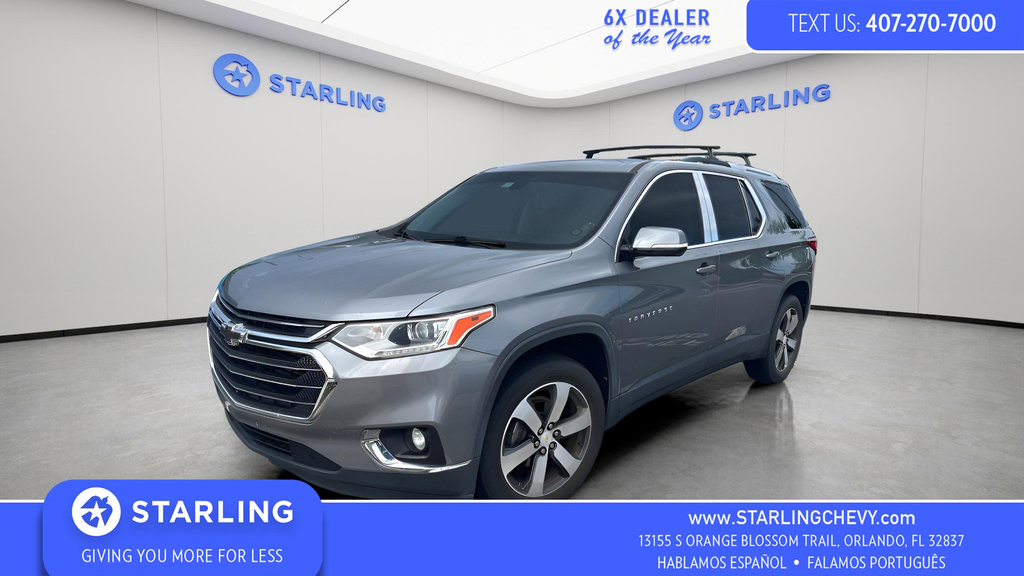 Used 2018 Chevrolet Traverse LT w/ LPO, 'HIT The Road' Package