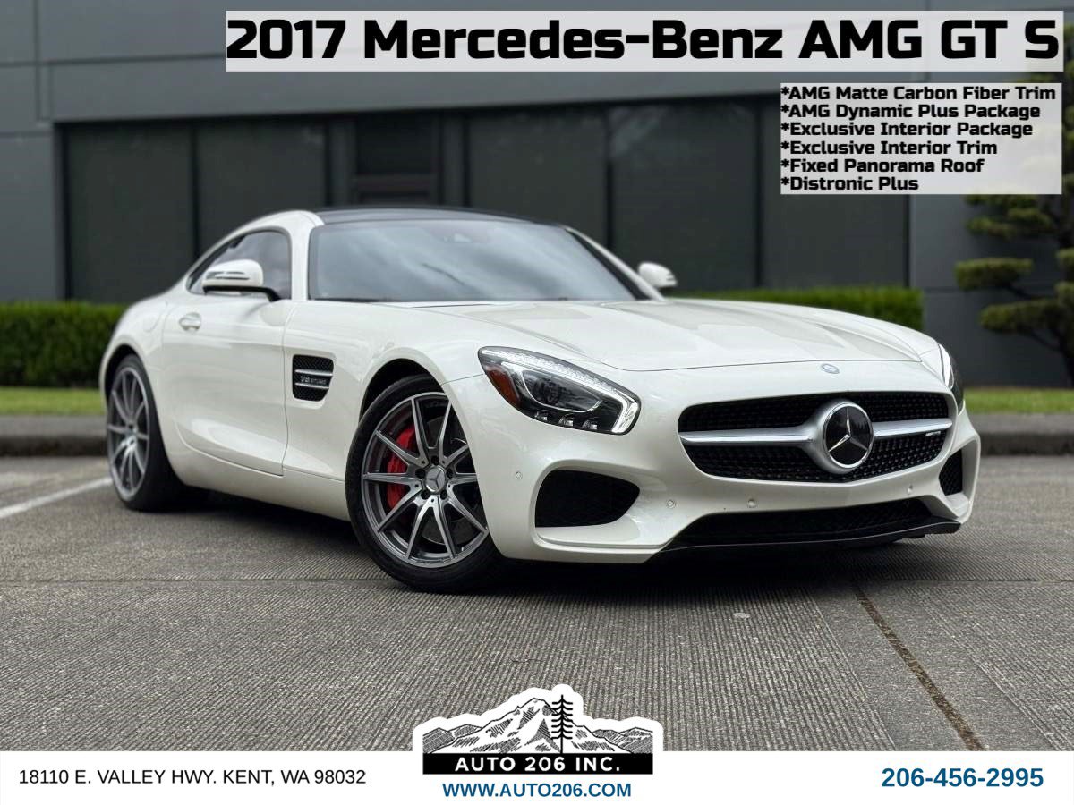 Used 2017 Mercedes-Benz AMG GT S
