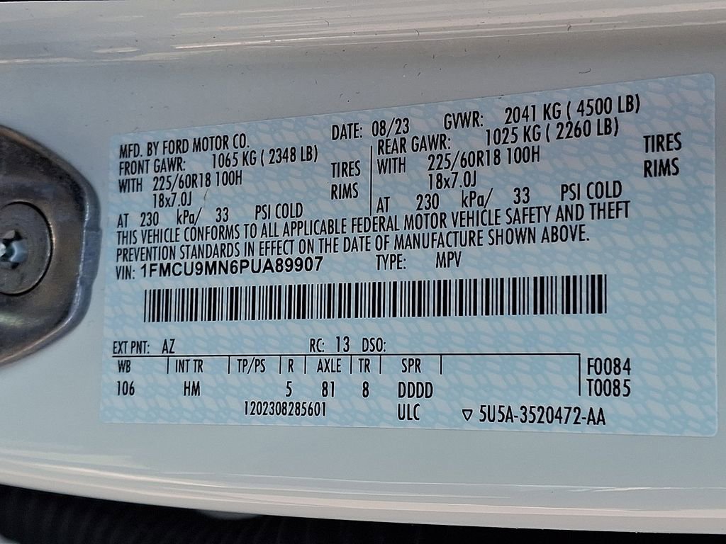 2023 Ford Escape ST-Line