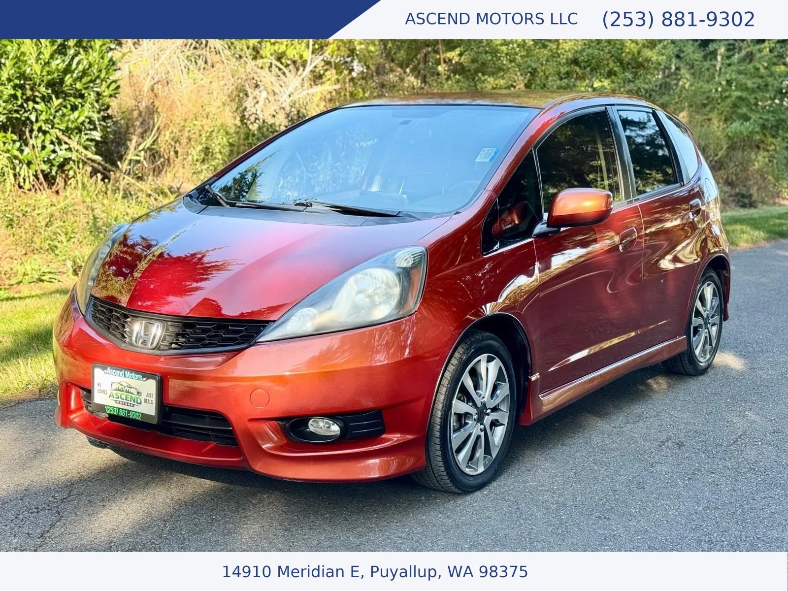 Used Orange Honda Fit for Sale Near Me - Autotrader