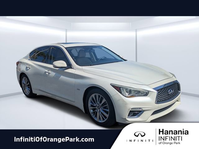 Used 2018 INFINITI Q50 Luxe w/ Essential Package (3.0T Luxe)