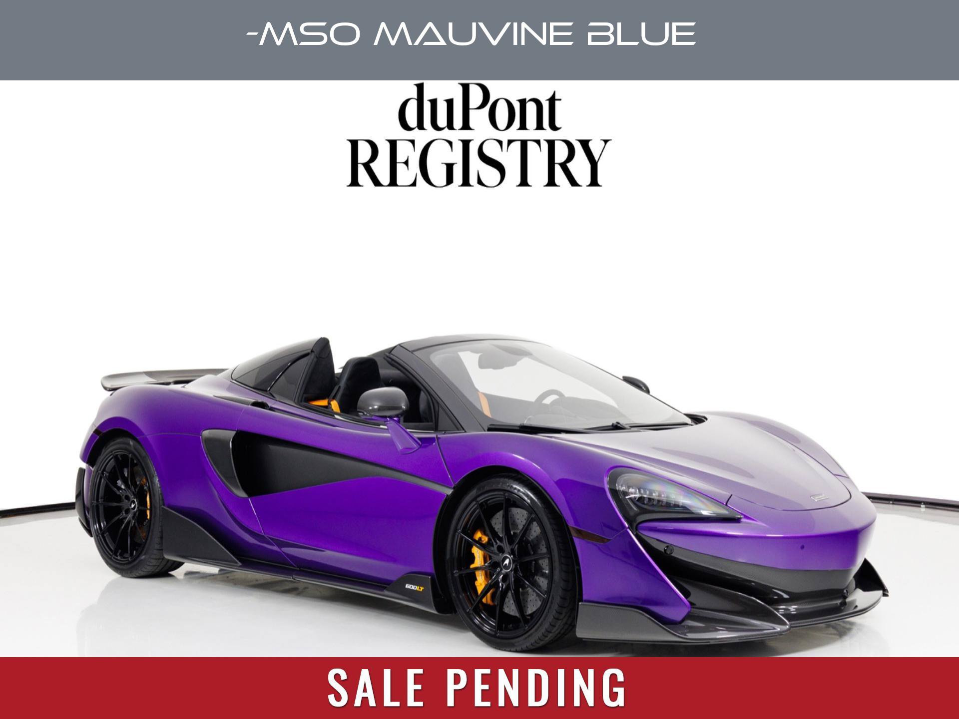 Used 2020 McLaren 600LT Spider 1