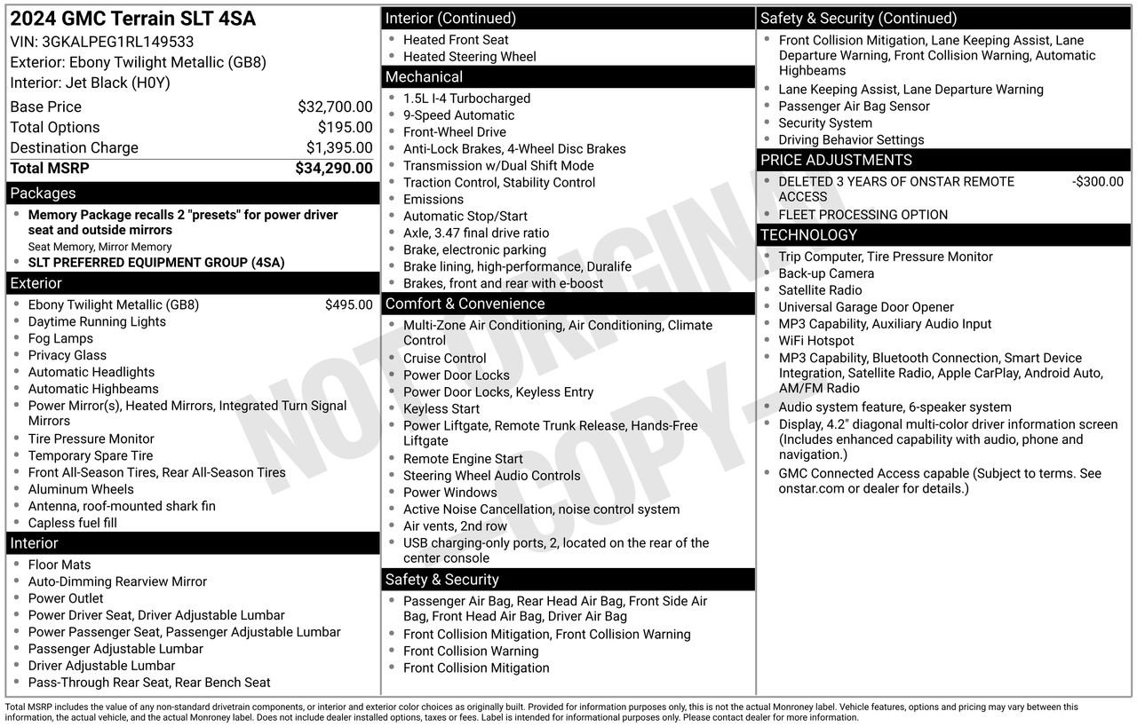 2024 GMC Terrain SLT