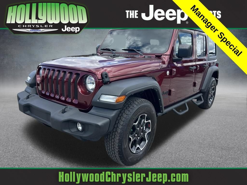 Used 2021 Jeep Wrangler Unlimited Sport