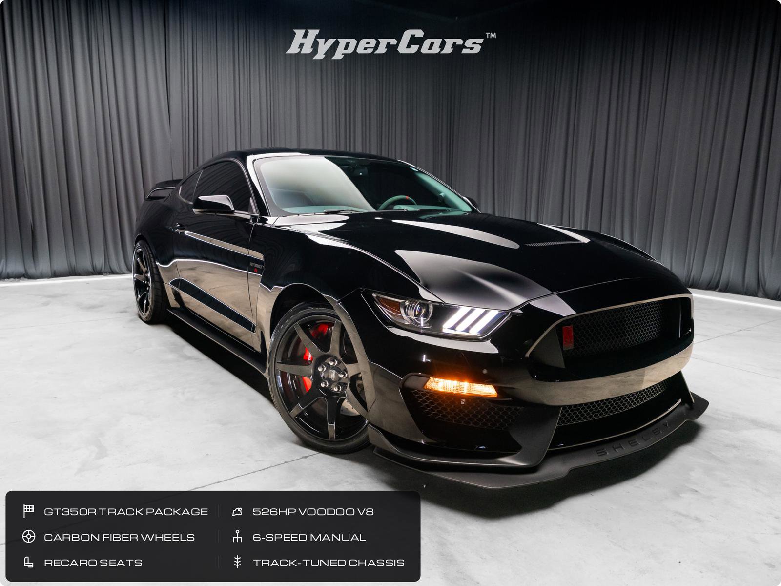 Used 2016 Ford Mustang Shelby GT350R w/ GT350R Equipment Group 920A