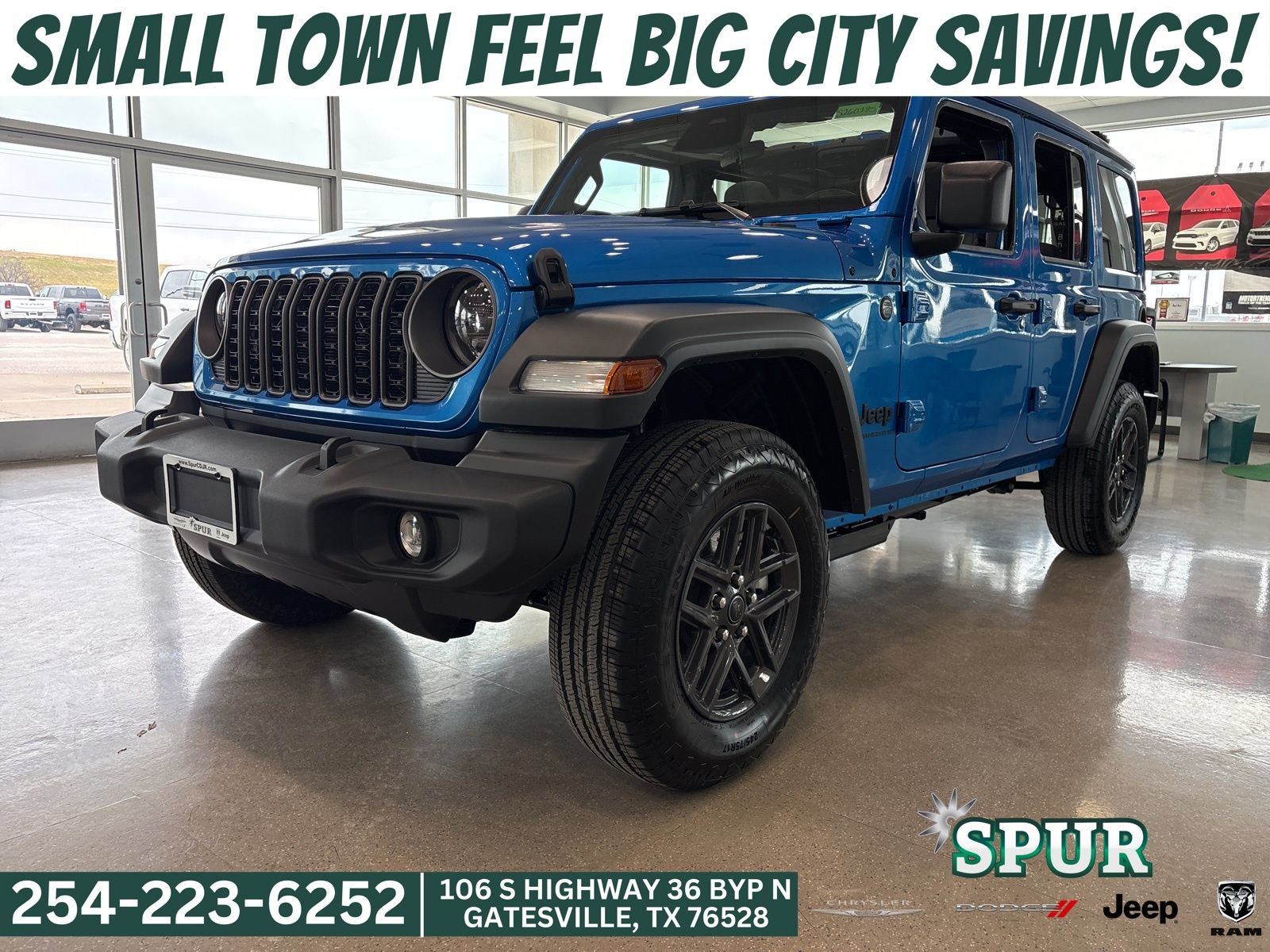 New 2026 Jeep Wrangler Unlimited Sport