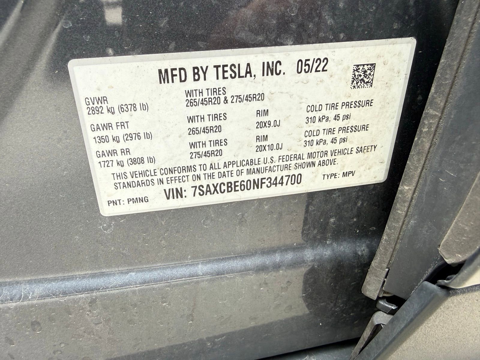 2022 Tesla Model X Plaid