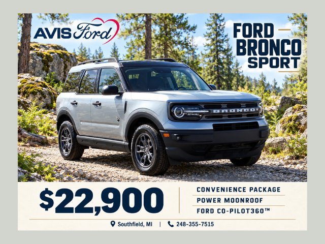 Certified 2022 Ford Bronco Sport Big Bend w/ Convenience Package