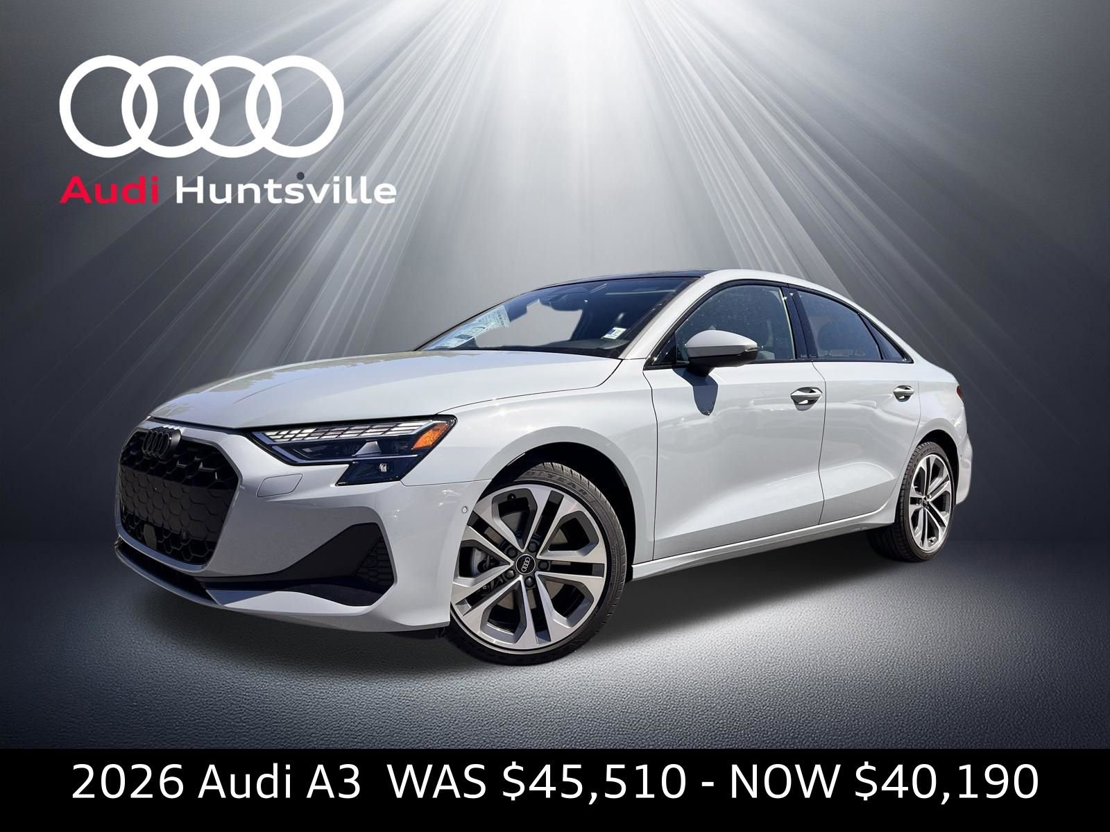 New 2026 Audi A3 2.0T Premium