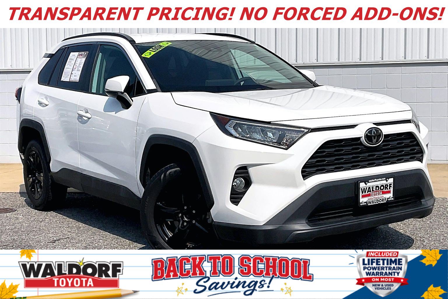 Used 2021 Toyota RAV4 XLE